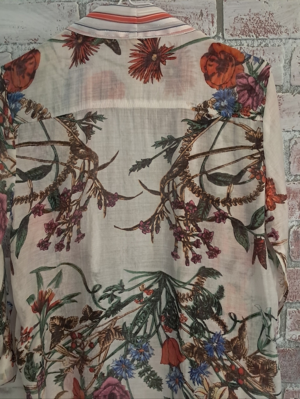 ARRATA SILENT JOURNEY EMBROIDERED SHORT KIMONO SIZE SMALL - Picture 16 of 16